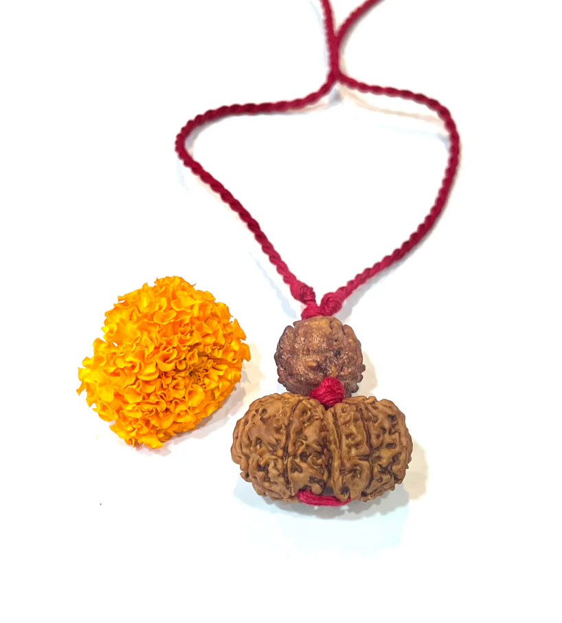 Shubh Lagn Yog Kawach in Red Braided Thread: Embracing Auspicious Beginnings